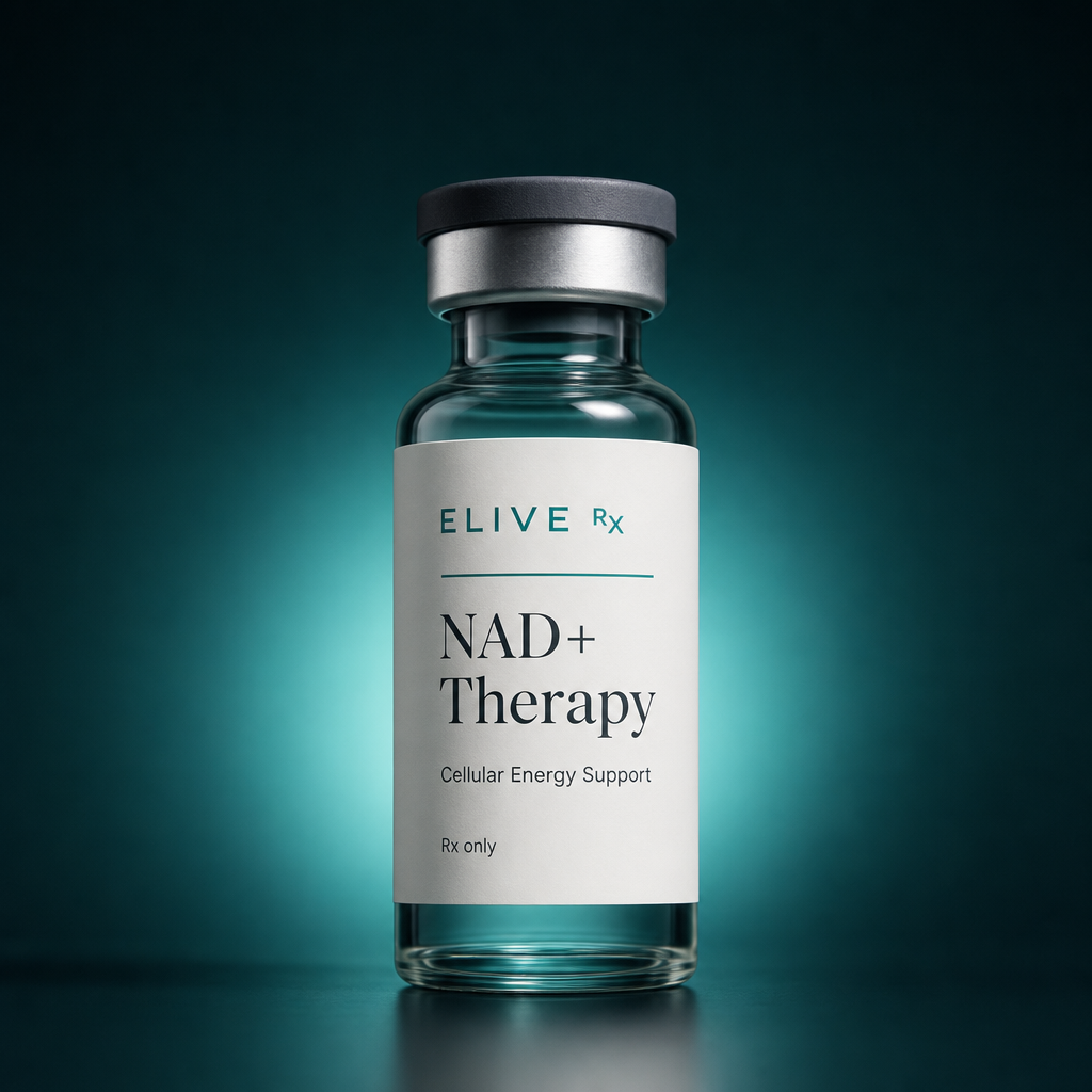 ELIVE RX NAD+ Therapy vial